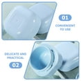 thumbnail image 5 of HOMEMAXS 4pcs Refillable Cosmetic Containers Travel Size Cream Jars Plastic 50g Assorted Color, 5 of 8