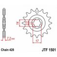 thumbnail image 2 of JT Sprockets JTF1501.13 13T Steel Front Sprocket , Black , 13 Tooth, 2 of 2