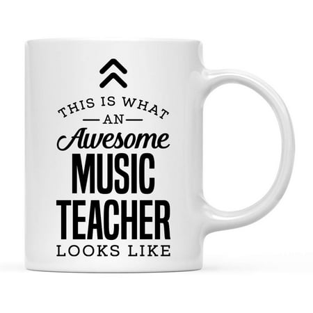 

Ceramic Coffee Tea Mug Gift This is What an Awesome Music Teacher Looks Like 1-Pack Birthday Gift Ideas Coworker Him Her Includes Gift Box 11oz