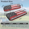 thumbnail image 7 of Aplkyhs American Flag Pattern Universal Golf Cart Seat Cover, Golf Cart Seat Towl Blanket, Golf Cart Covers for 2-Person Seats Club Car, Golf Cart Accessories Golf Gifts for Men Soft and Comfortable, 7 of 7