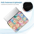 thumbnail image 2 of FORMRS 13-13.3 inch Laptop Sleeve Case Soft Carrying Quilted Computer Bag Cover, Pink Checkered Daisy, 2 of 7