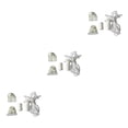 thumbnail image 1 of Naiovety Curtain Shutter Accessories Wear-resistant Window Blind Indoor Decorative Bracket Treatments Waterproof Control Blanco 25mm 3Conjunto, 1 of 6