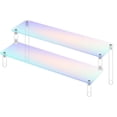 thumbnail image 1 of Yazoeia Perfume Organizer 2 Tier Display Riser Compatible with Figures, Organizer Tiered Display Stand Risers for Decoration And Organizer,Round feet,30cm CJC912-142838, 1 of 7