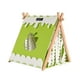 thumbnail image 2 of Casita para cobayas, nido para hámsteres, tienda para conejos, casita de juegos, accesorios para jaulas con cortinas, cómodo escondite para chinchilla, 2 of 9