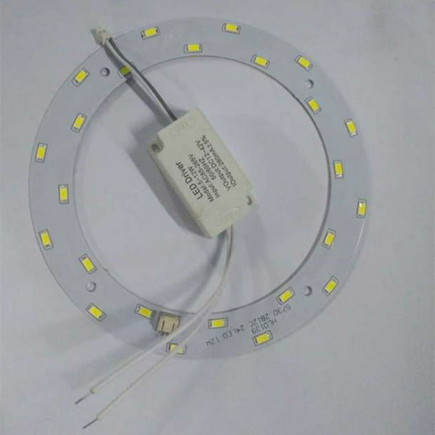 15w Led Annular Lamp Plate Replacement, Replace Fluorescent Light With Ceiling Fan