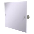 thumbnail image 2 of Allied Brass PR-93 Frameless Landscape Rectangular Tilt Beveled Edge Wall Mirror, Brushed Bronze, 2 of 2