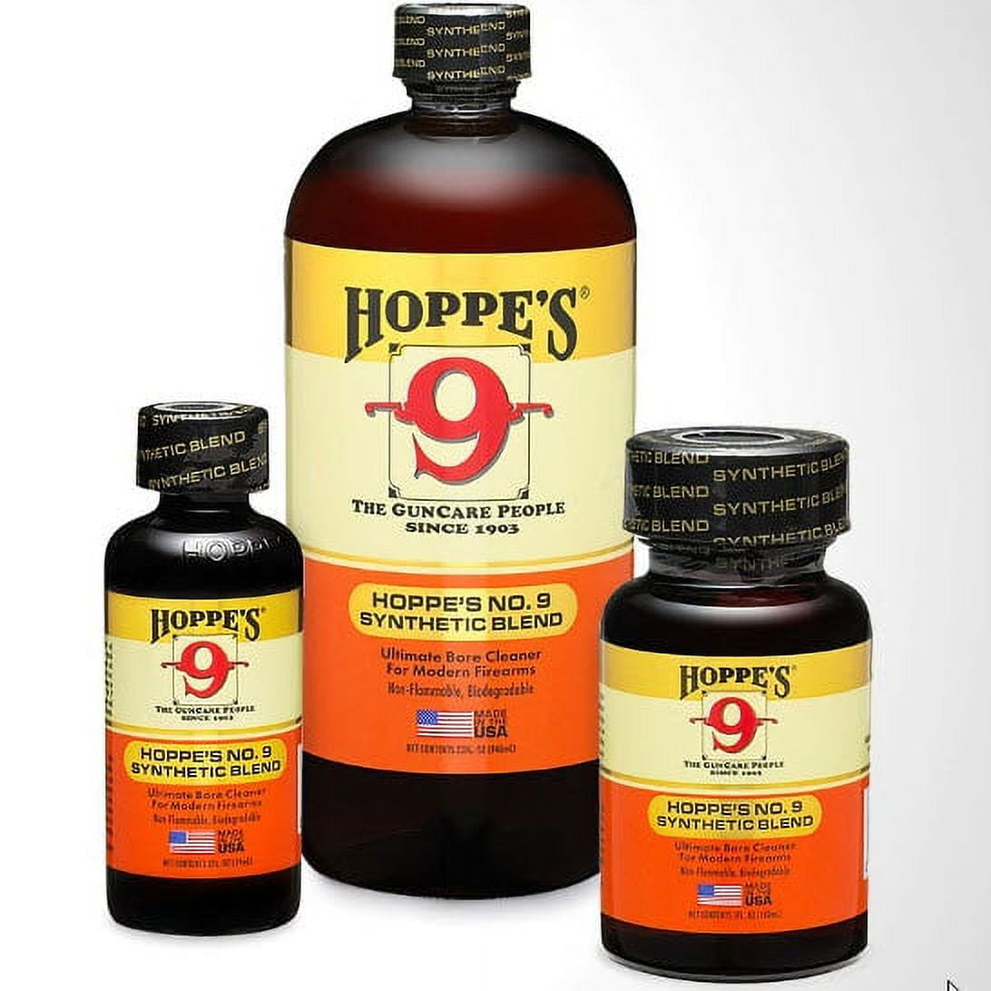 Hoppe's® No.9 Synthetic Blend Modern Firearm Gun Bore Cleaner 5oz, 904GP.