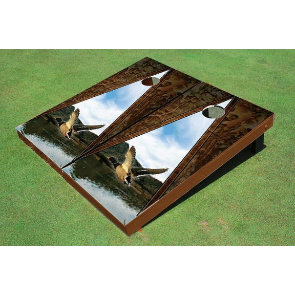 Duck Hunt Themed Cornhole Board set