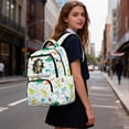 thumbnail image 6 of Bulopur Dinosaur Kids Backpack for Boys, Cute Cartoon Print School Bag Lightweight/Breathable/Durable/Waterproof Multi-Pocket Book Bag for Kids 6-12 Back to School, 6 of 7