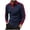 Navy, variant on XDZJLR Polo Shirts For Men Color Blocked Button Up Collar Sportswear With Long Sleeved Design Long Sleeved T Shirt Classic Mens Polo Shirt S-3Xl