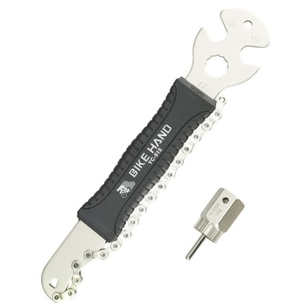 - BIKEHAND Bike Shimano HG Cassette Install Removal Tool Kit with Pedal Wrench