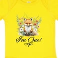 thumbnail image 4 of Inktastic Babys First Birthday Woodland Fox 1 Year Old Girls Baby Bodysuit, 4 of 5