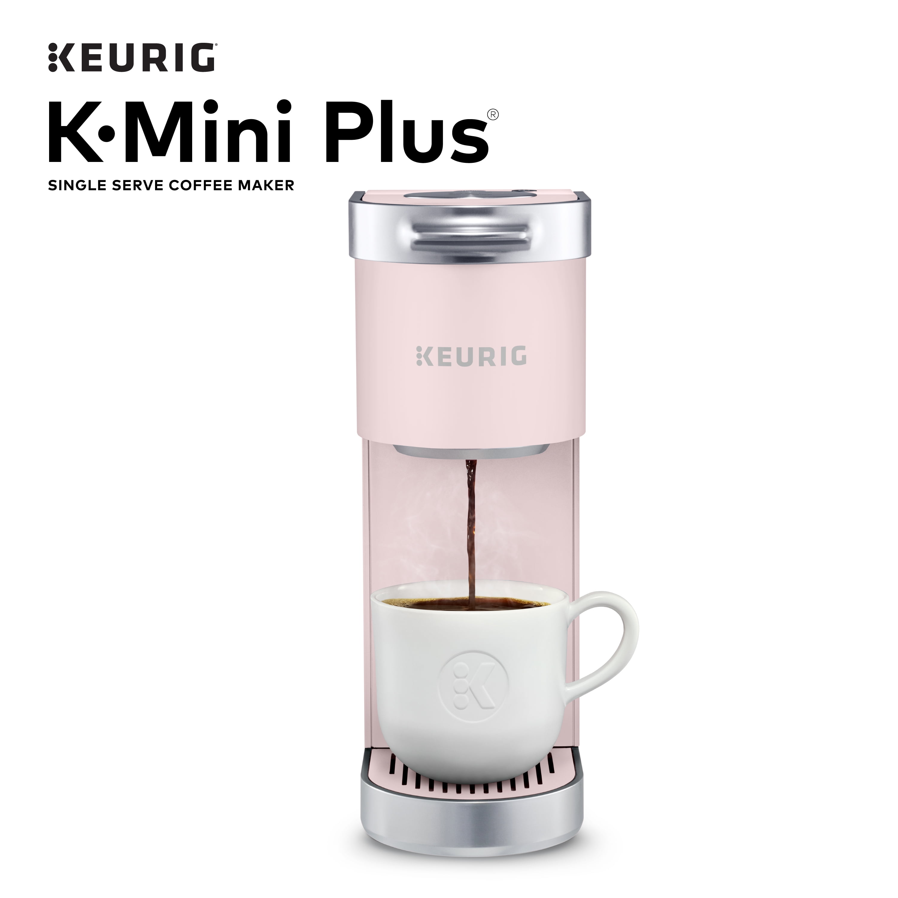 Keurig K Mini Plus Single Serve K Cup Pod Coffee Maker Dusty Rose
