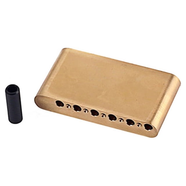 stanreset Trémolo Bloc GAQ405 74mm Compatible Usure Résistant Blocs Pont Électrique Musical Main Dureté Bar Dureté Basse GAQ405