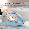 thumbnail image 4 of Yayeee Pillowcase King Size Set of 2 Satin Wrinkle Resistant Pillow Case, Milk and Cookies, 4 of 8