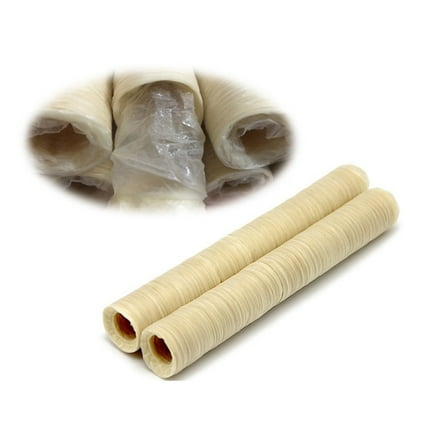 Natural Sausage Casings for Homemade Sausage Making, Cowhide Sausage Skins for Pork, Beef, Chicken - All-Natural Cooking Supplies for Home Kitchen