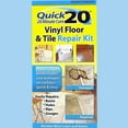 Liquid Leather Quick 20 Vinyl Floor & Tile Adhesive Filler Repair Kit