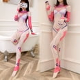 thumbnail image 3 of Asuka Ayanami Rei EVA U-09 Juego Para La Paz D.VA Overwatch Qiyana LOL Cosplay Disfraz Sexy Mono Para Las Mujeres Halloween Fiesta, 3 of 4