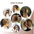 thumbnail image 3 of Large Claw Clips For Thick Hair – Large Hair Clip For Thick Hair, Girls Hair Clips Claw, Big Hair Clips For Thin Hair, Hair Claws Clips For Hair, Matte Claw Clips, Neutral Hair Clips 4 Pack, 3 of 5