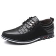 thumbnail image 2 of Four Seasons Zapatos Formales Cuero para Negocios Suela Suave para Hombres Modernos Versátiles Resistentes Al Desgaste Zapatos Cuero Casuales para Hombres Zapatos para Hombres (898# 40), 2 of 9