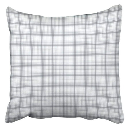 Black White Checkered Pattern ARHOME Gray Plaid Elegant Checkered Pattern Colorful White Abstract Black Bright Checked Pillow Case Cushion Cover 18x18 inch ()