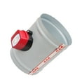 thumbnail image 2 of 220V Galvanized Damper Electric Air Valve Motorized Check Valve for 3/4/5/6/8inch Pipe 80/100/125/150/200/250mm, 2 of 5