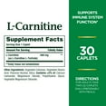 thumbnail image 3 of Nature's Bounty L-Carnitine 500 mg Caplets for Heart Health Support, 30 Ct, 3 of 7