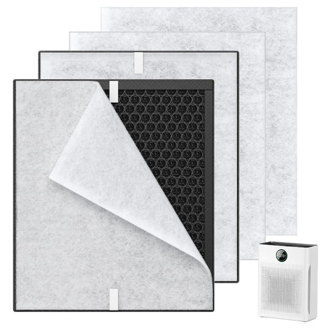 Filtro de repuesto iSingo PR1 para purificador de aire Mooka PR1 x2