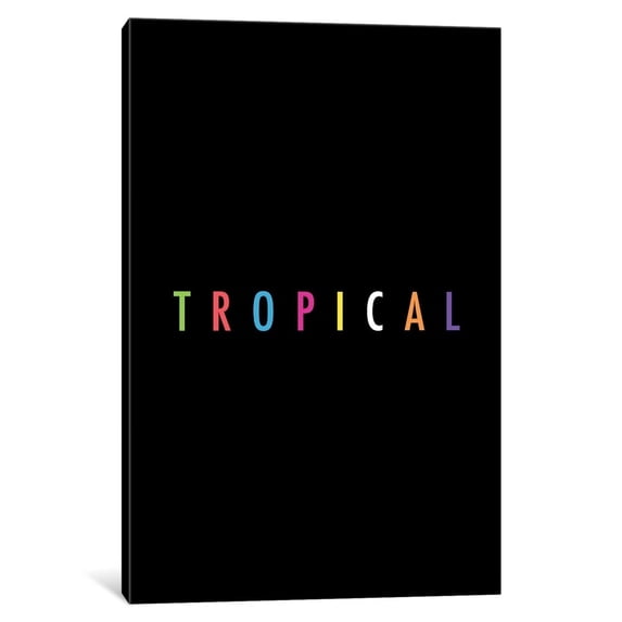 iCanvas "Tropical XVII" by Galaxy Eyes Canvas Print