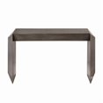 thumbnail image 4 of Pasargad Home Katya Zink Antique Finish Iron Console Table Grey, 4 of 8