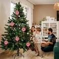 thumbnail image 1 of Fiudx Liquidación de ahorros de verano Piruleta de hilo de Navidad, decoración pintada, decoración para fiesta de Navidad, adornos para dulces para árbol de Navidad, 1 of 6