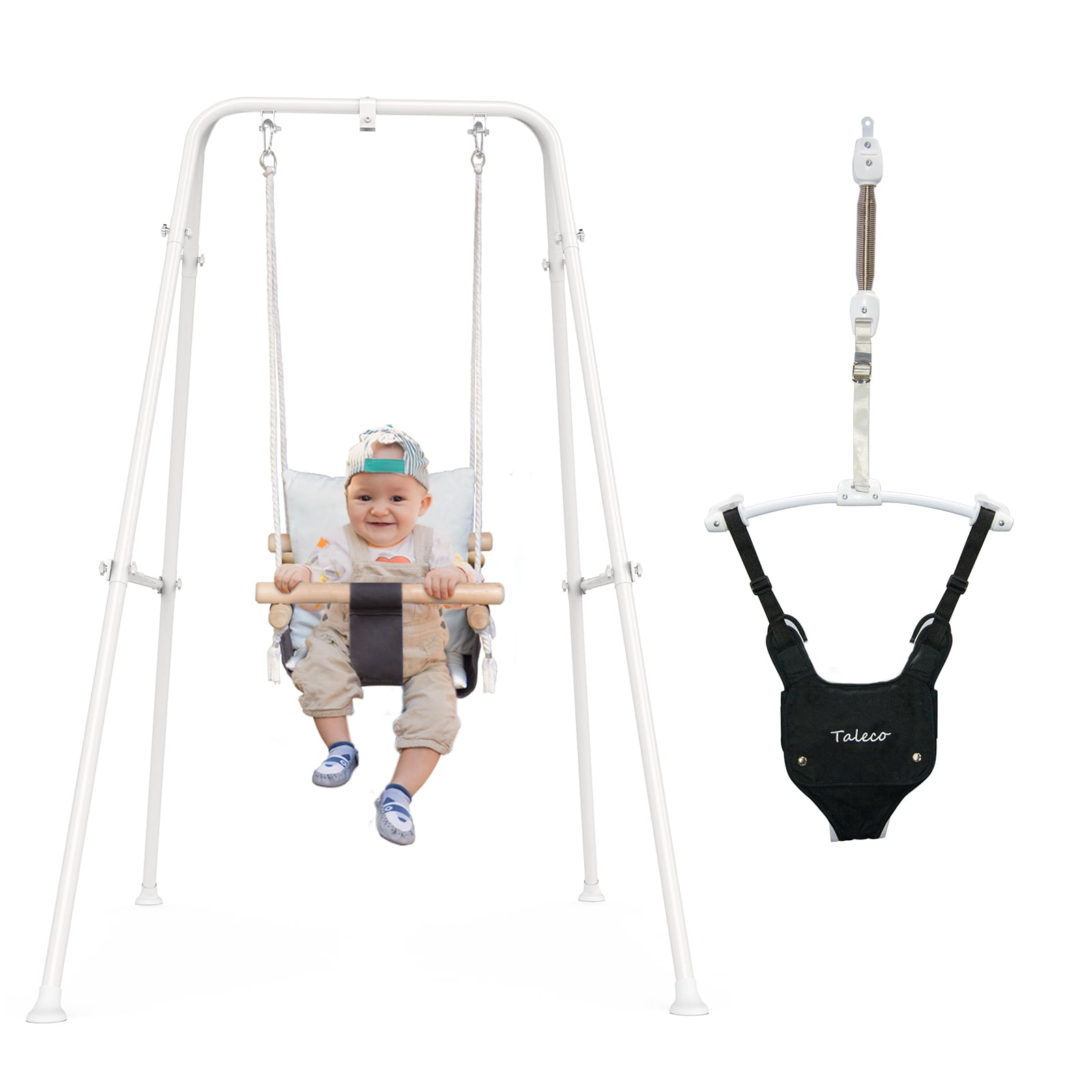hdee Baby Door Jumper Durable Portable Door Swing Jumper 100 Kids Safety for Toddlers 6 Months to 2 Years Adjustable Baby Bouncer Fun Swing Jump Seat 