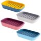 thumbnail image 1 of Juego de jabonera de 4 colores Jabonera de plástico Jabonera extraíble montada en la pared Jabonera impermeable Mantiene el jabón seco y limpio, 4 colores Zhivalor YQ-2762, 1 of 2