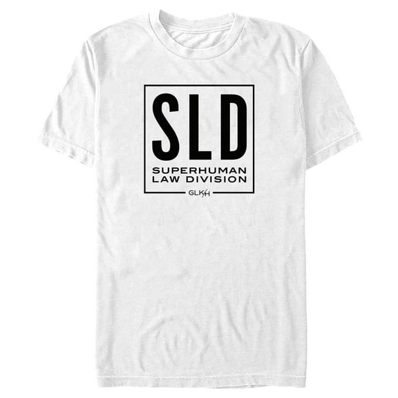 Men's She-Hulk: Attorney at Law Black SLD Logo  Graphic Tee White 3X Large