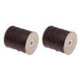 thumbnail image 1 of Guardoinrt 170M/Roll Fil de Cordon de Coton Ciré Perle DIY String Bijoux 1.5mm Brun 170 Mètres 2Set, 1 of 6