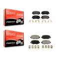 thumbnail image 1 of Positive Plus Front Rear Semi-Metallic Brake Pads Kit for Car Jeep Cherokee Chrysler 200 KPF-100472, 1 of 8