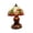 #A01-E, variant on Christmas Table Lamp Stained Glass Style Desk Night Light Winter House Pattern Decorative Accent Lamp for Home Countertop Display