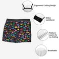 thumbnail image 4 of Disketp Colorful Excavator Men's Boxer Briefs,Soft and Breathable Cotton Underwear with ComfortFlex Waistband, 4 of 7