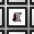 thumbnail image 6 of Gallery Pops Star Wars: Andor - Cassian Andor Quote Badge Wall Art, Black Framed Version, 12" x 12", 6 of 6