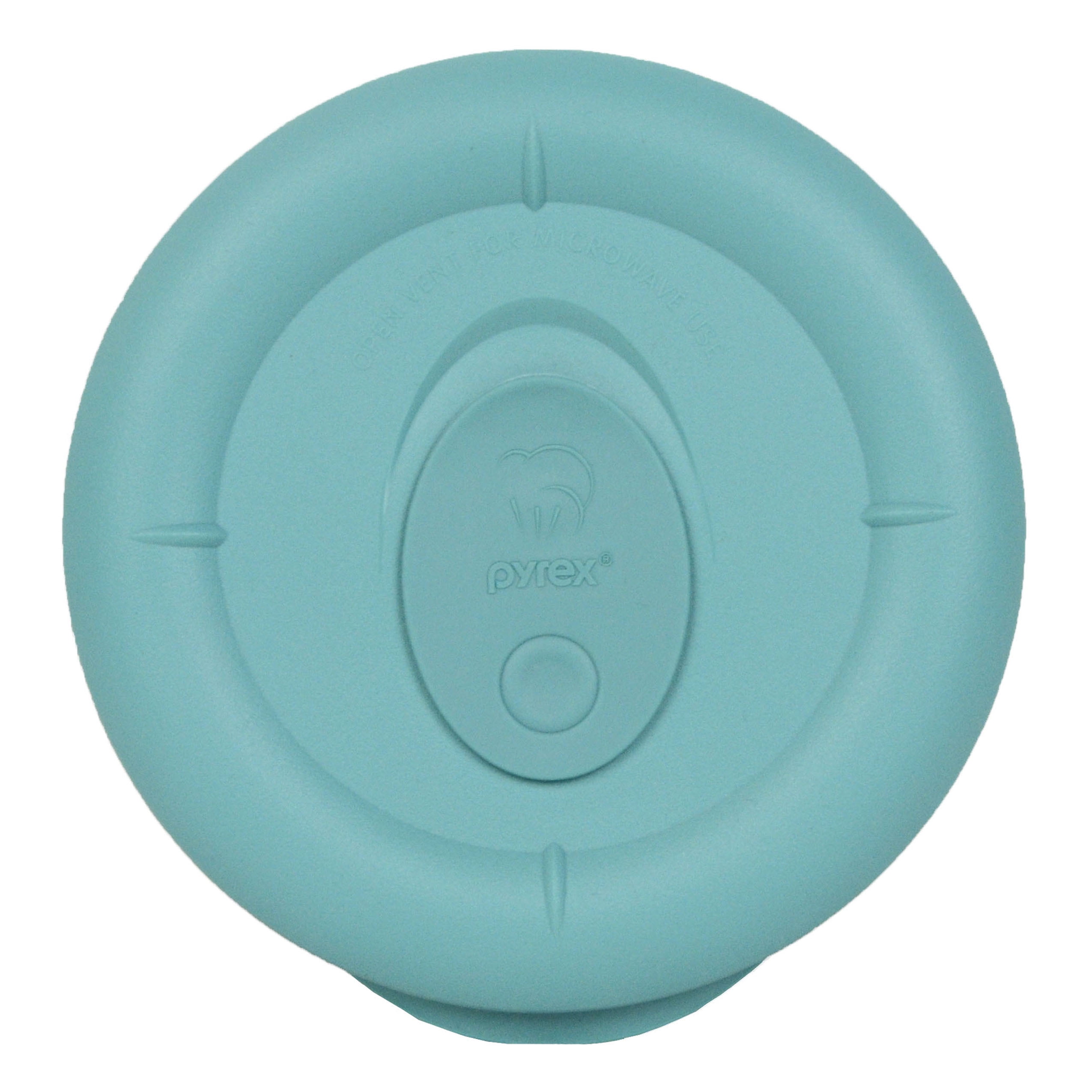 Pyrex Replacement Lid 8200VPC 12/3 Cup Round Turquoise Plastic Vented