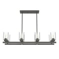 thumbnail image 2 of Hunter - Hartland 8-light Noble Bronze, Extra Large Chandelier, Dimmable, Casual Style, Linear Shaped, for Bedrooms, Dining, Living Rooms - 19160, 2 of 10