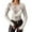 White, variant on Women’s Fitted Round Neckline T-Shirt for Casual Evening Wear with Lace Detail, L, Black