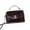 coffee, variant on Genuine Cowhide Leather Women's Crocodile Embossed Satchel Bag, Top Handle Crossbody Shoulder Purse