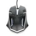 thumbnail image 2 of Wired Mouse, Game  Sensors Simple Operation Comfortable Hand Feel Computer Mouse Wired  For Tablet For Computer Black, 2 of 8