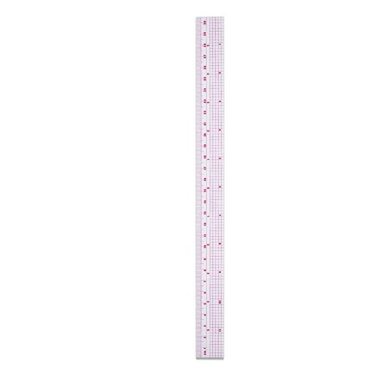 Metric British Sewing Ruler Handicraft Art Plastic Lightweight Reliable  Exquisite Quilting Rulers for Beginners Sewing Amateur 