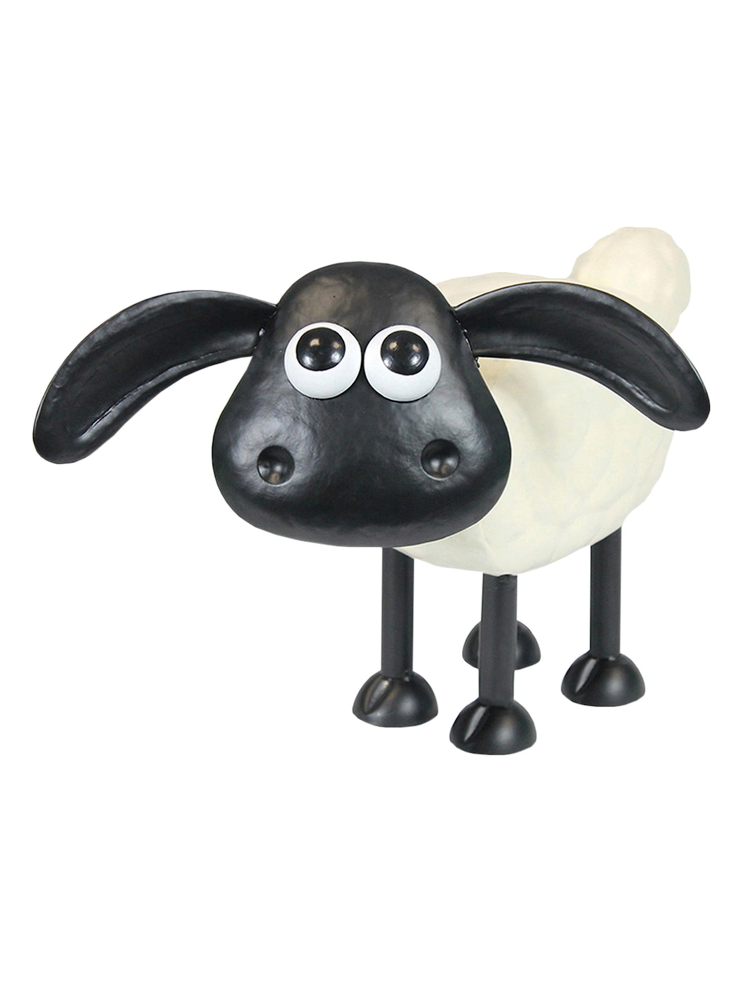A. Perry Shaun The Sheep & Cousin Timmy Garden Sculptures Steel Lawn
