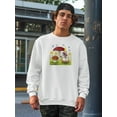thumbnail image 2 of Gnome Neighbors Ii Sweatshirt Men -Grace Popp Designs, Male 4X-Large, 2 of 4