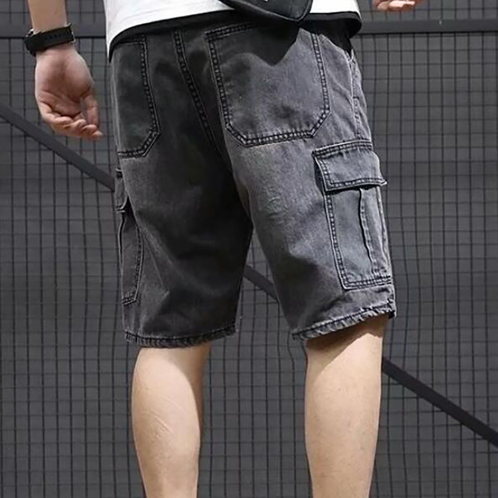 adviicd Men Pants Jeans Black Cargo Pants Men Men's Comfort Stretch