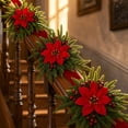 thumbnail image 6 of Christmas Home Decor, Christmas Bows Ribbons Ornament, Holiday Decor, Christmas Wreath, Christmas Ribbon, for Xmas Tree, Home, Party, Holiday Christmas Decorations, 6 of 7