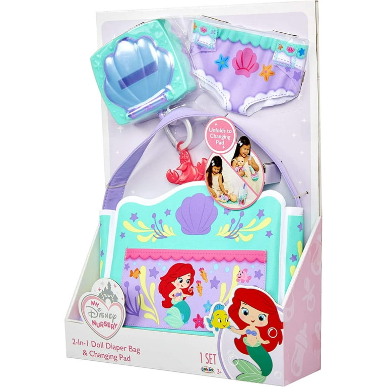 Little mermaid diaper clearance bag